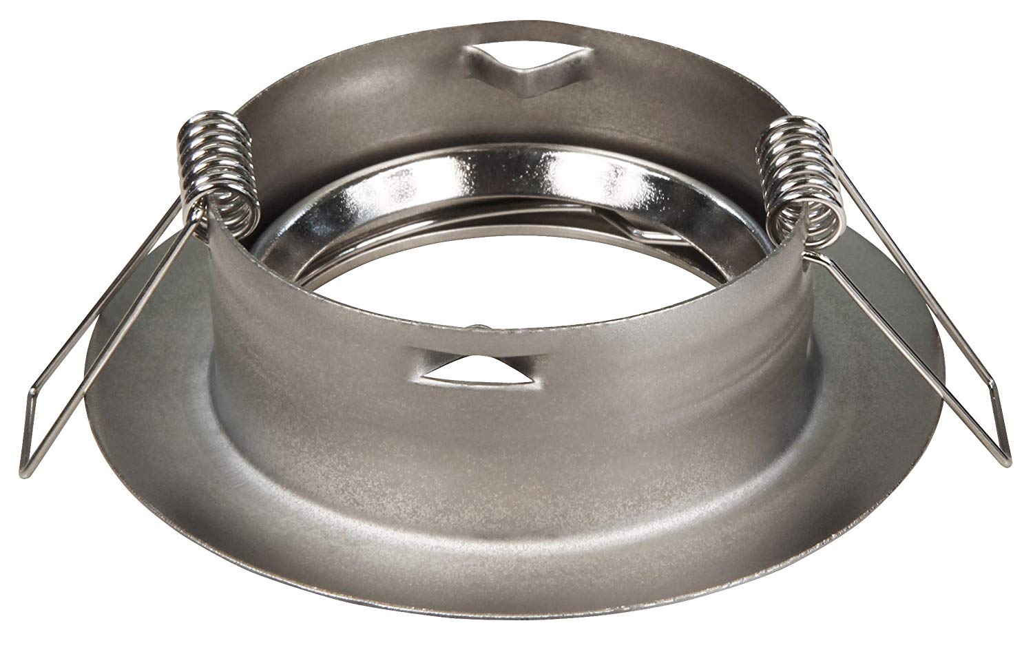 MR16 Einbaustrahler rund 86mm schwenkbar Chrom matt ohne Leuchtmittel