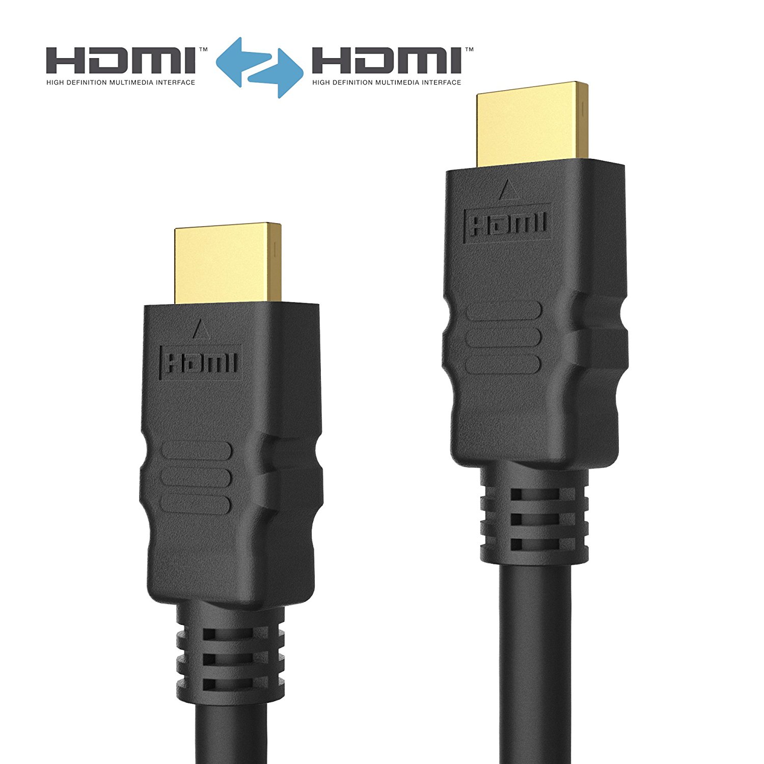 zertifiziertes HDMI™ 2.0 4K@60Hz HDR UltraHD 3D ARC 18Gbs Kabel (Audio ...