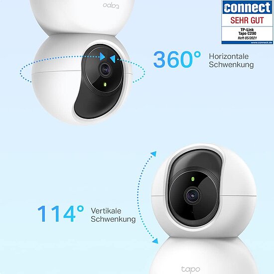 Bild 2 - IP Camera Smart TP-Link Tapo C200 WLAN neig & schwenkbar