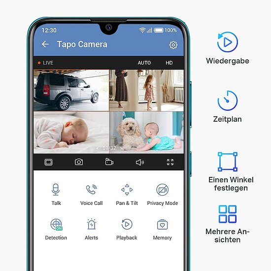 Bild 6 - IP Camera Smart TP-Link Tapo C200 WLAN neig & schwenkbar