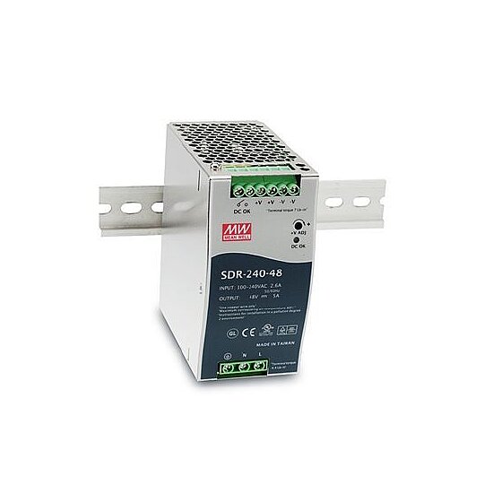 Bild 1 - MEAN WELL Netzteil - 48V 240W Hutschiene