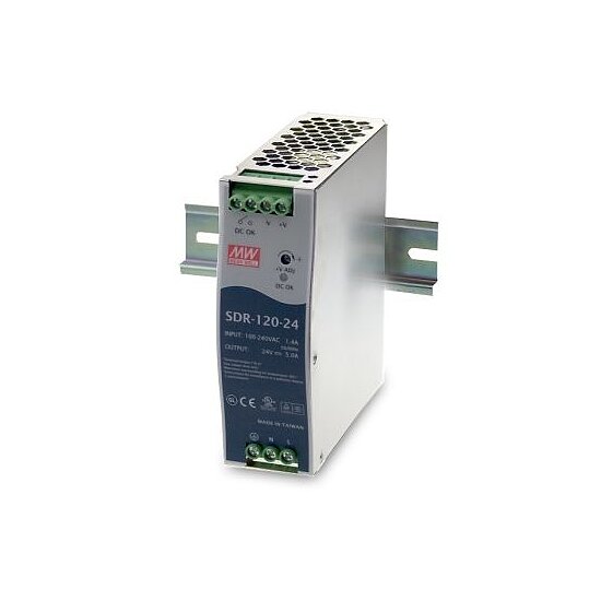 Bild 1 - EAN WELL Netzteil - 48V 120W Hutschiene, schmal