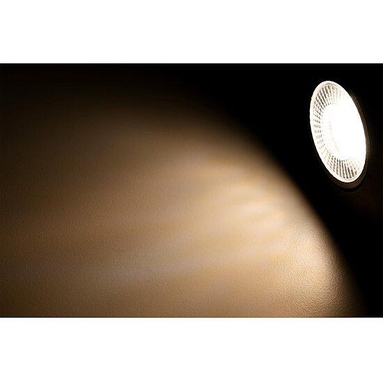 Bild 4 - LED Einbauspot schwenkbar Kunststoff schwarz 4,5W 460-480 Lumen 3000 K