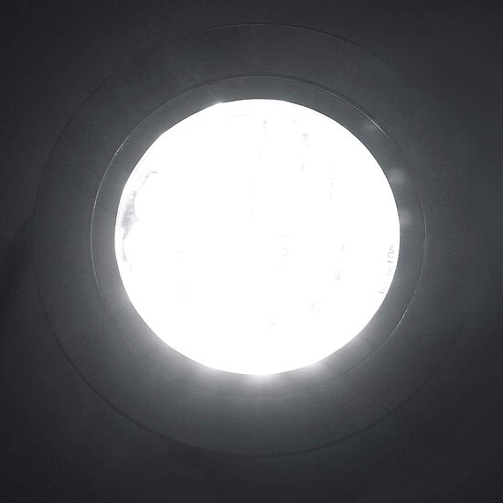 Bild 5 - 12V LED Mbelleuchte Mbeleinbauleuchte 2,4W 190 Lumen neutralwei Stahl gebrstet