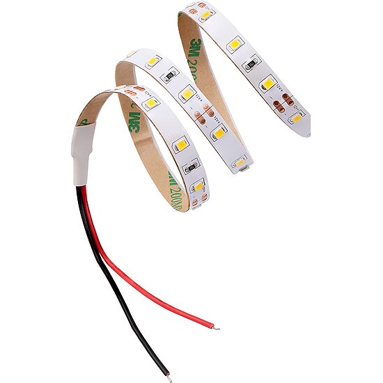 Bild 4 - 12V LED Stripe / LED Streifen neutralweiss 8mm breit 2m 120 LED'S 2835 IP20 0,8 A / 9,6 W 2400 Lumen