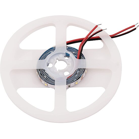 Bild 5 - 12V LED Stripe / LED Streifen neutralweiss 8mm breit 2m 120 LED'S 2835 IP20 0,8 A / 9,6 W 2400 Lumen