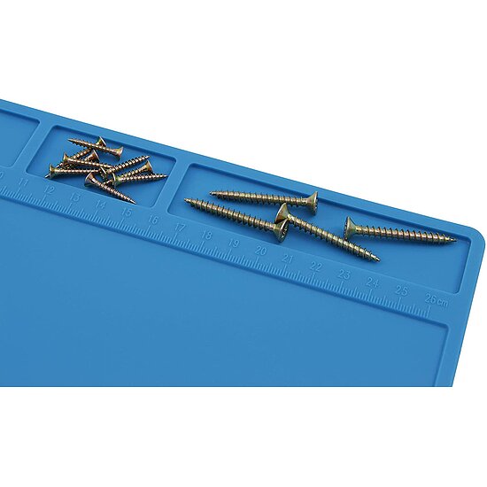 Bild 2 - ESD Silikon-L�tmatte LM-1128x20cm hitzebest�ndig antistatisch