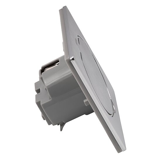 Bild 3 - Boden Einbausteckdose, IP44, Edelstahl, 3680W