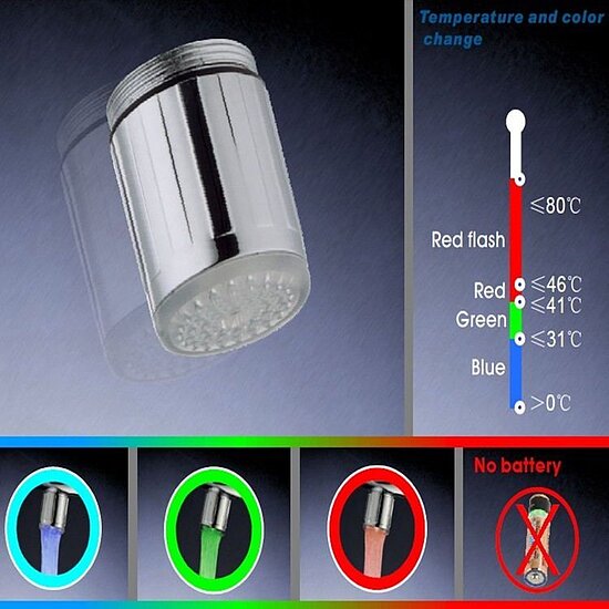 Bild 6 - Synergy 21 LED Consumer RGB Perlator Wasserhahn