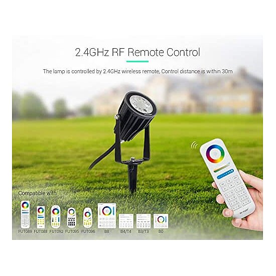 Bild 6 - Milight/Miboxer FUTC04 LED Gartenscheinwerfer IP66 6W RGB + CCT