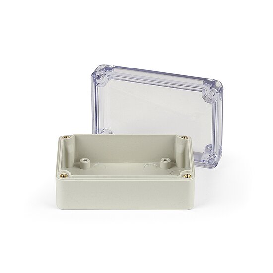 Bild 2 - Modulgehuse Aufputzgehuse ABS mit transparentem Deckel 83 x58x 33mm IP65