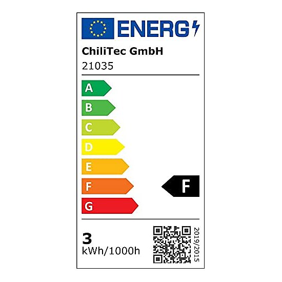 Bild 2 - LED Aufbauleuchte 7mm hoch warmweiss 12V 3W 337 Lumen