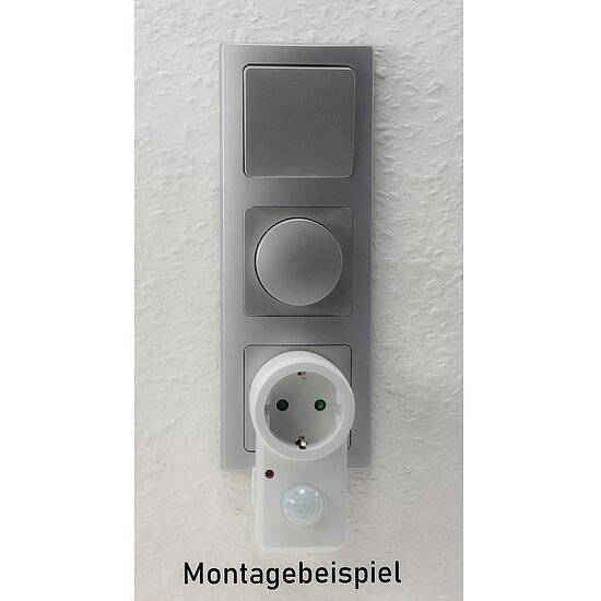 Bild 3 - Zwischenstecker mit Bewegungsmelder 120, 9m Reichweite , 230V/1200W, wei