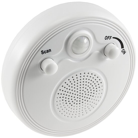 Bild 4 - Radio mit Bewegungsmelder, FM-Radio Batterie 3x AA, 3m Reichweite
