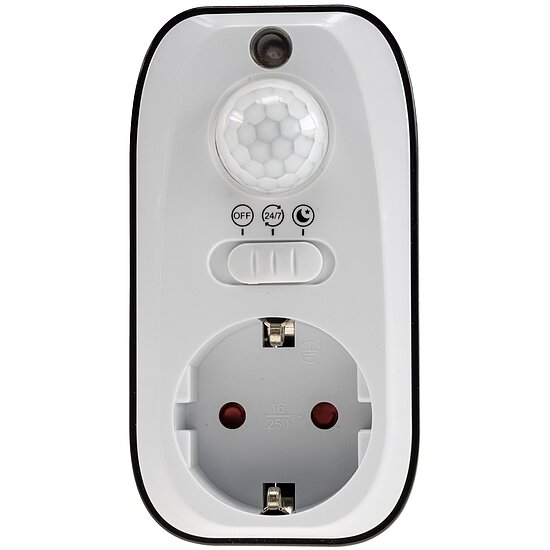 Bild 2 - Zwischenstecker mit Bewegungsmelder 8m Reichweite , 230V/1200W