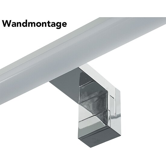 Bild 5 - LED Spiegelleuchte 230V Badezimmer Lampe 14W 2000lm 78cm Neutralwei