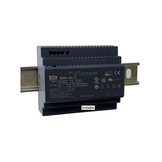 Bild 1 - MEAN WELL Netzteil - 48V 150W Hutschiene