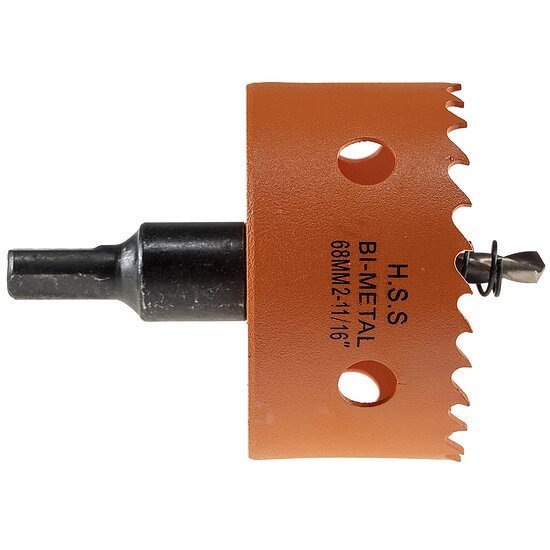 Bild 2 - Lochsge HSS Bi-Metall 68mm Sechskant Aufnahme, Schnitttiefe 38mm