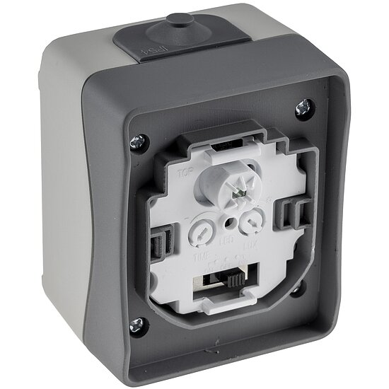 Bild 3 - NUQUI Feuchtraum PIR Bewegungsmelder 120, bis 6m, 250V~, 2-500W, IP54