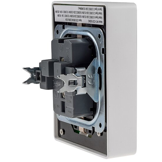 Bild 2 - Schutzkontakt-Steckdose 2-fach 250V~/ 16A, 1x UP, USB A+C/PD, wei� matt