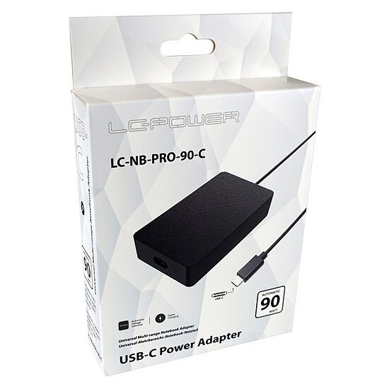 Bild 3 - LC-Power LC-NB-PRO-90-C, USB-C-Notebook-Netzteil 90W