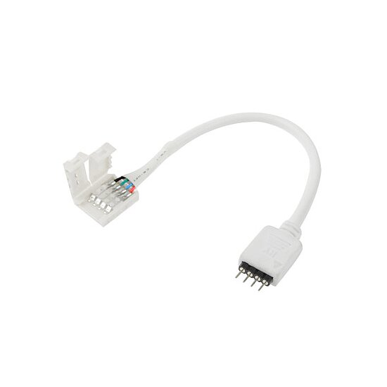 Bild 2 - Einspeiseadapter f�r 4-pol. RGB Stripes 10mm auf 4-pol Stecker