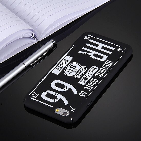 Bild 4 - Handyschutzhlle fr Iphone 6 Plus Route 66 Design
