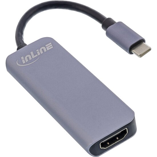 Bild 2 - InLine� Multihub USB 3.2 Gen.1, 2x USB-A, HDMI 4K/30Hz, USB-C PD 87W