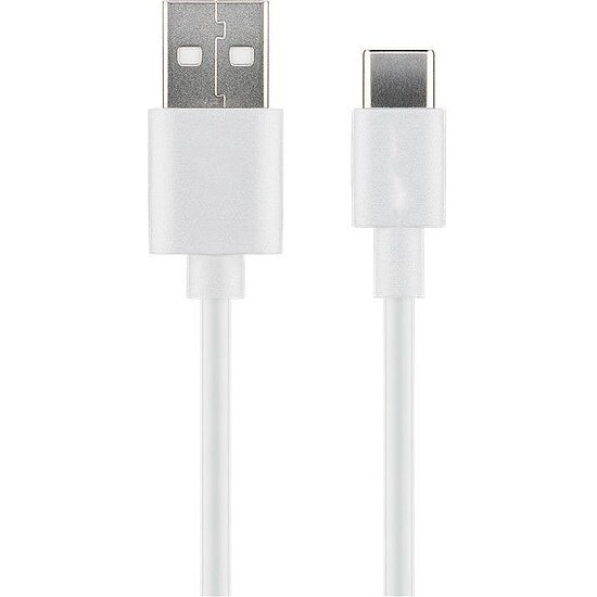 Bild 3 - USB-C Lade & Synckabel weiss max. 3A Ladestrom / 480 MBit's Datenbertragung