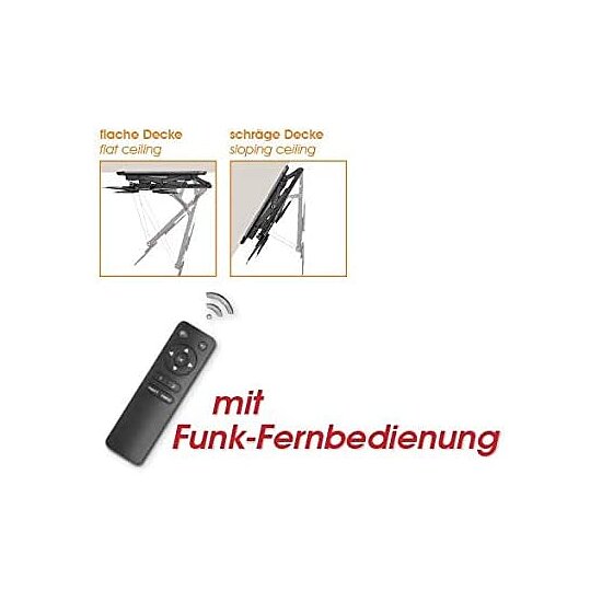 Bild 7 - My Wall HL 40 MWL TV-Deckenhalterung 58,4cm (23 ) - 139,7cm (55 ) Deckenhalter motorisiert