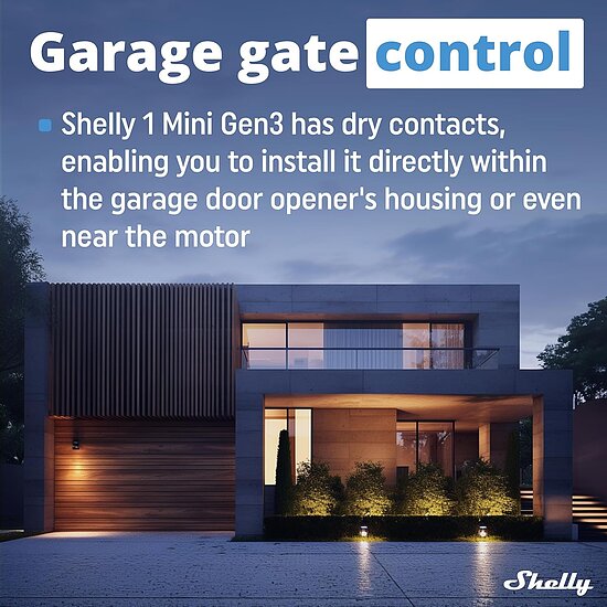 Bild 5 - Shelly 1 Mini Gen 3 WiFi & Bluetooth Smart Switch Relais 1 Kanal 8A