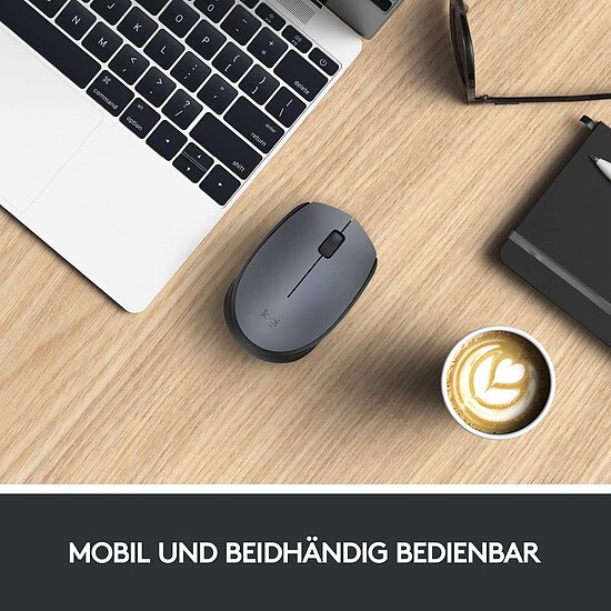 Bild 3 - Logitech M170 Kabellose Maus 2.4 GHz Verbindung via Nano-USB-Empfnger
