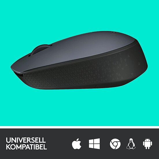 Bild 4 - Logitech M170 Kabellose Maus 2.4 GHz Verbindung via Nano-USB-Empfnger