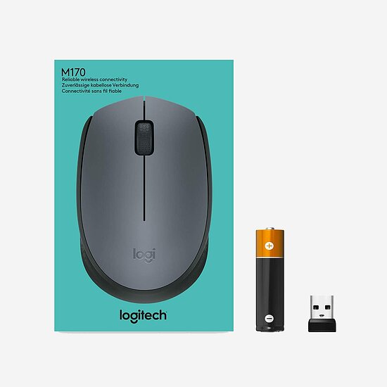 Bild 9 - Logitech M170 Kabellose Maus 2.4 GHz Verbindung via Nano-USB-Empfnger