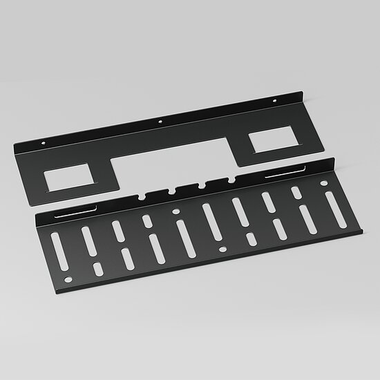 Bild 6 - Kabelmanagement fr den Schreibtisch, offenes Design, 400 x 140 x 100 mm