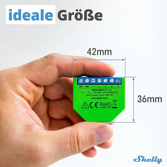 Bild 2 - Shelly Dimmer 2, Intelligenter Wlan Dimmer