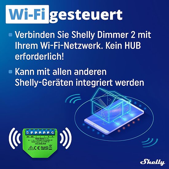 Bild 4 - Shelly Dimmer 2, Intelligenter Wlan Dimmer