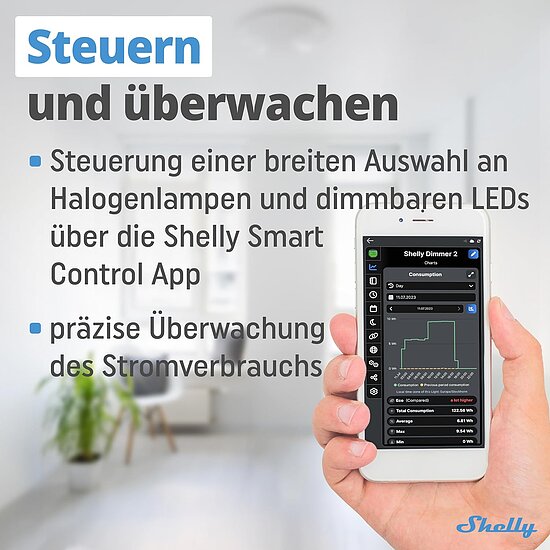 Bild 5 - Shelly Dimmer 2, Intelligenter Wlan Dimmer