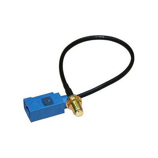 Bild 2 - 20 cm Pigtail FAKRA-Kupplung Typ C auf RP-SMA Kupplung