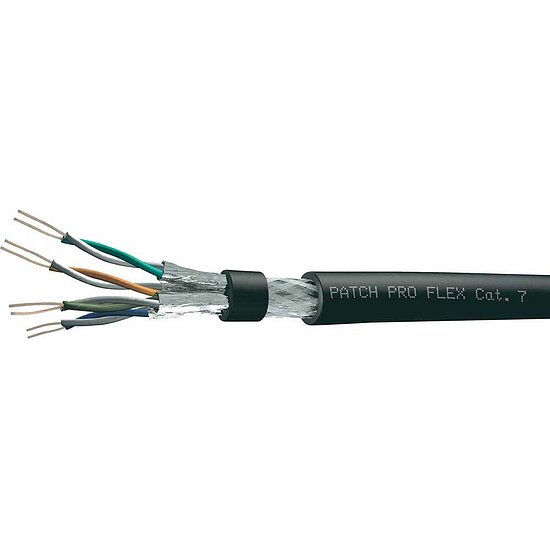 Bild 4 - CAT6a Patchkabel lbestndigkeit UV bestndig PUR 900 MHz, Schwarz