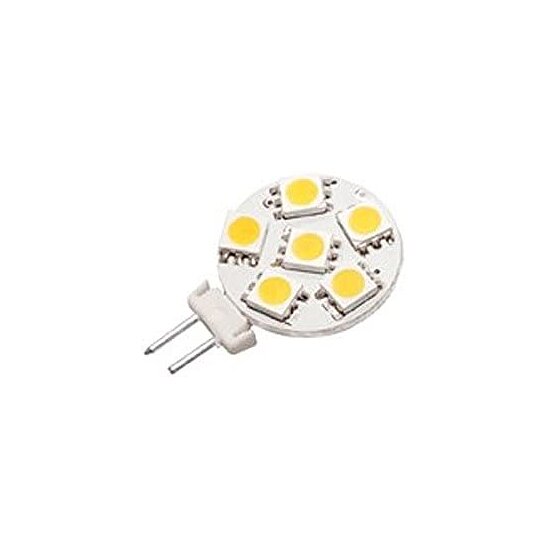 Bild 1 - LED G4 Scheibe 50-60 Lumen 1,2W 6 LED's 22mm 120 Grad 5700-7000K Tageslichtwei