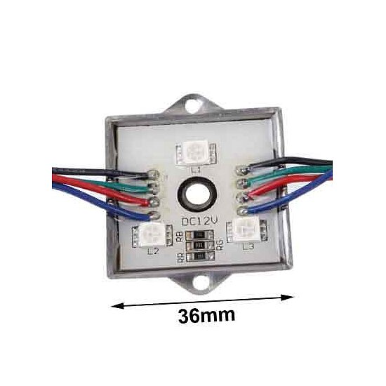 Bild 2 - Kab24 RGB LED Modul mit Befestigungsmglichkeit