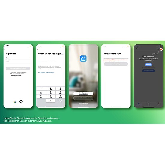 Bild 3 - LED Panel 62 x 62cm 40W 3600 L per App Steuerbar dimmbar 3000K 4000K 6000 K flimmerfrei CRI 90