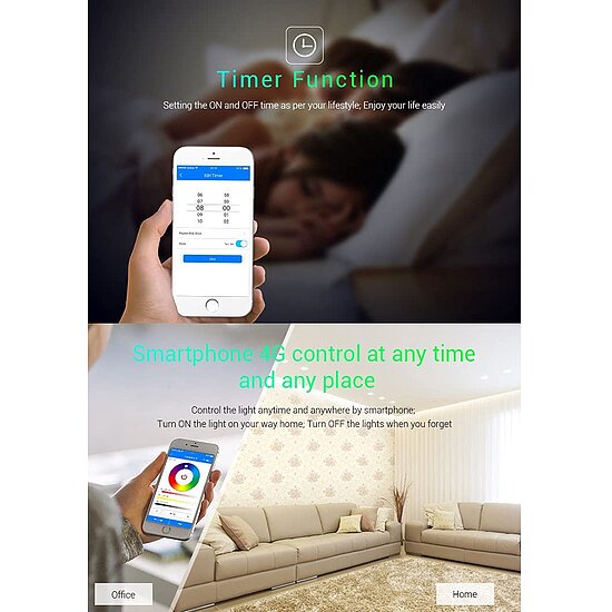 Bild 7 - Miboxer Milight Controller Mi-Light 2.4G WL5 5 in1 LED Steuergert Controller 12-24V bis 15A TUYA tauglich