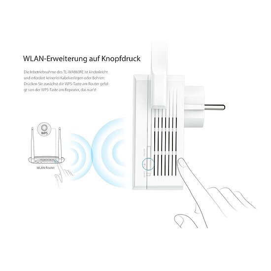 Tp Link Tl Wa860re Wlan Repeater Bedienungsanleitung www.kab24.de