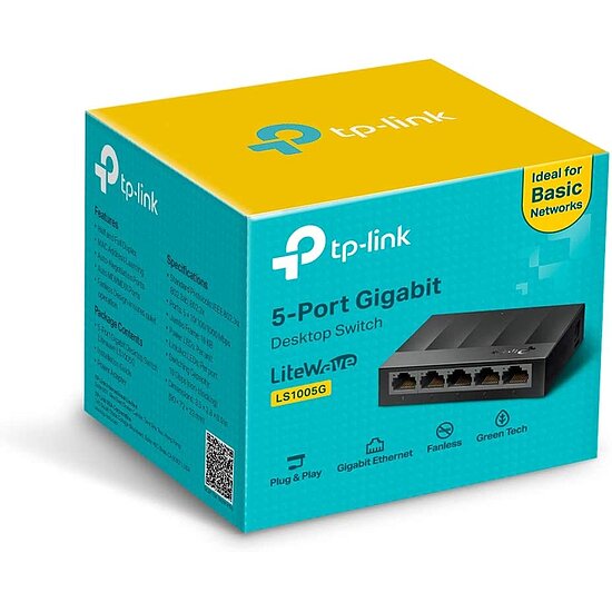 Bild 5 - TP-Link Gigabit Desktop Switch 5-Port LS1005G
