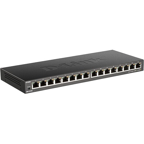 Bild 4 - D-Link DGS-1016S 16-Port Switch Desktop / Wandmontage