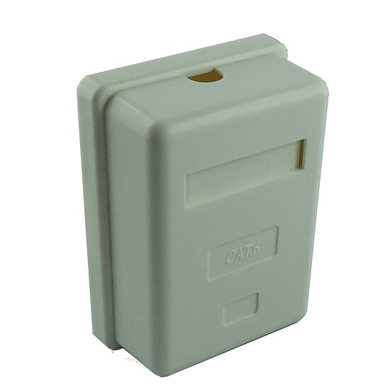 Bild 3 - Kab24Rj45 Netzwerkdose Aufputz CAT6 Einzeldose