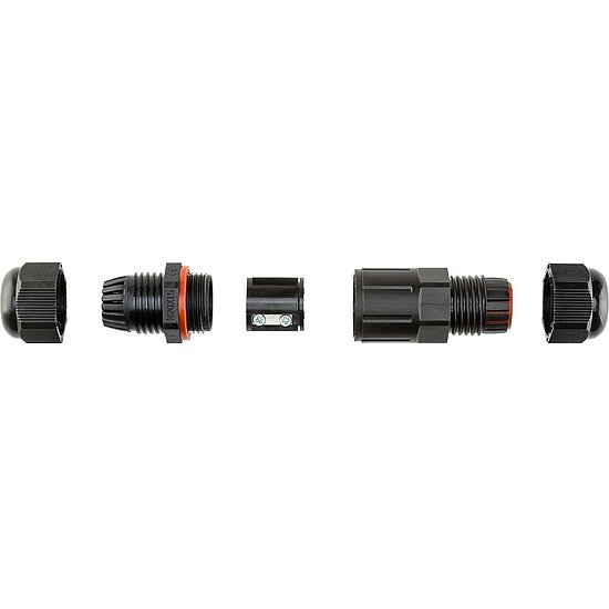 Bild 2 - Kab24 Dosemuffe 7,5cm Kabelverbider 3-polig wasserdicht IP 68