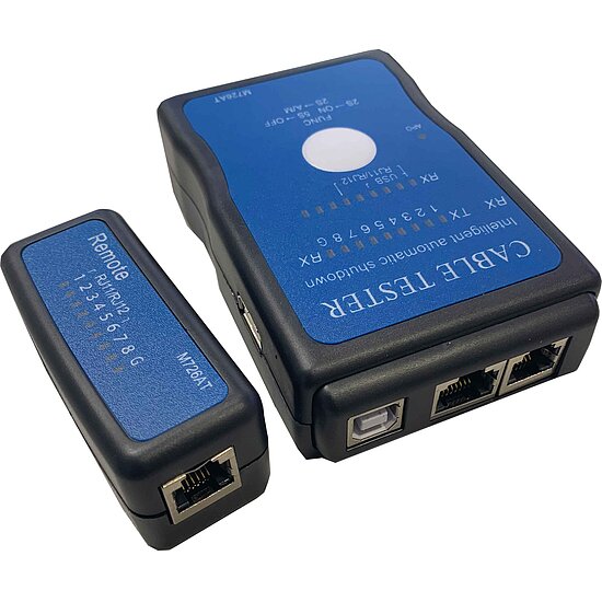 Bild 2 - Netzwerktester / ISDN / LAN / USB / RJ11 / RJ12 / RJ45